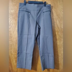 Gray Cropped Pants Medium